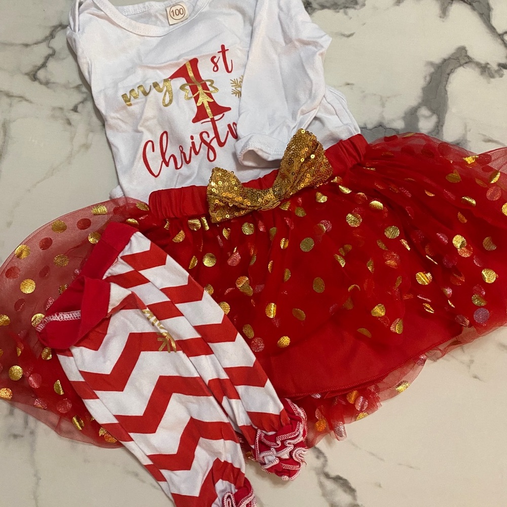 My 1st Christmas set 9-12 no